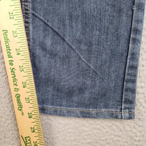 Levis 511 Jeans Boys 18 Reg Slim Fit Straight Leg Cotton Blend Modern Blue Denim - Picture 5 of 9